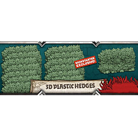 Zombicide Green Horde 3D Plastic Hedges (only Hedges...)
