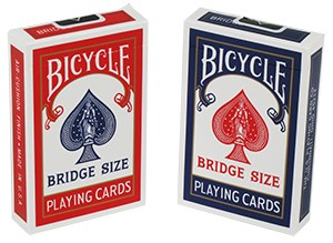 Bicycle Playing Cards (Bridge Size, Blue/Red)_boxshot