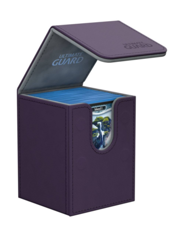 Ultimate Guard Flip Deck Case 100+ Standard Size XenoSkin Purple_boxshot