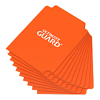 Ultimate Guard Card Dividers Standard Size Orange (10)