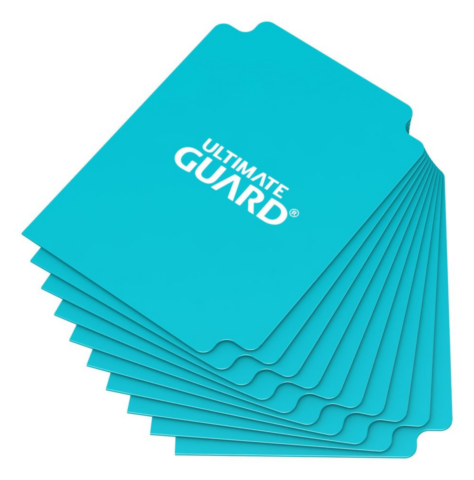Ultimate Guard Card Dividers Standard Size  Aquamarine (10)_boxshot