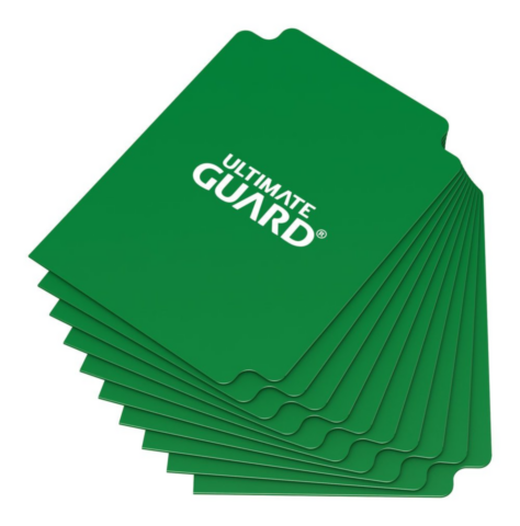 Ultimate Guard Card Dividers Standard Size Green (10)_boxshot