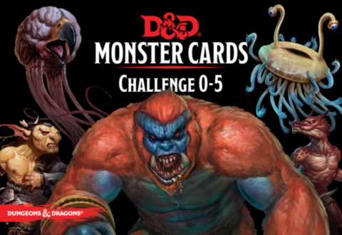 Dungeons & Dragons – Monster Cards: Challenge 0-5 (177 cards)_boxshot