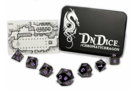 DnDice Solid Zink: Purple Chromatic Dragon_boxshot