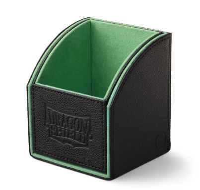 NEST BOX: BLACK/GREEN - Dragon Shield Storage Box_boxshot