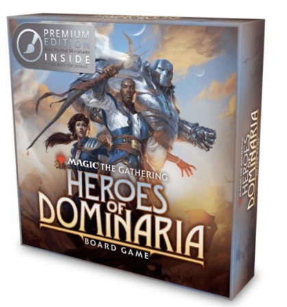 Magic: The Gathering: Heroes of Dominaria Board Game Premium Edition_boxshot