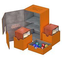 Ultimate Guard Twin Flip´n´Tray Deck Case 160+ Standard Size XenoSkin Orange