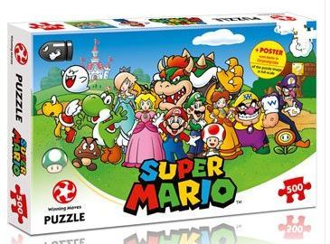 500 bitar - Super Mario Jigsaw Puzzle Mario & Friends_boxshot