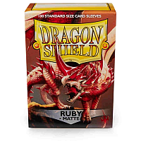 Dragon Shield - Matte Ruby (100)