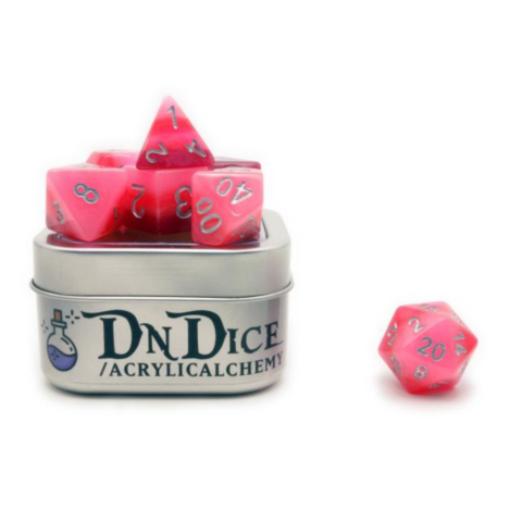 DnDice Acrylic Alchemy: Ruby Royale_boxshot