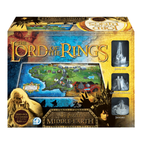 Lord Of The Rings 4D Middle Earth 2100 piece Puzzle_boxshot