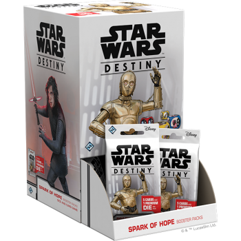 Star Wars Destiny: Spark of Hope Booster Display (36 Packs)_boxshot