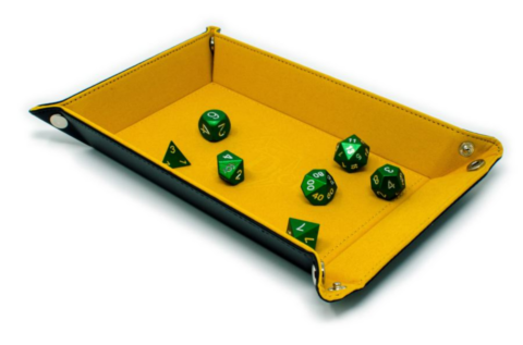 DnDice Folding Tray - Solar Yellow_boxshot