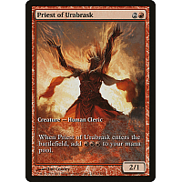 Priest of Urabrask (New Phyrexia Game Day) (Full-Art)
