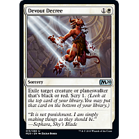 Devout Decree (Foil)