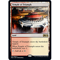Temple of Triumph (Foil) (Core Set 2020 Prerelease)