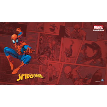 Marvel Champions: Spider-Man Game Mat_boxshot