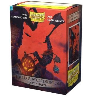 Dragon Shield  Art Sleeves - Halloween Dragon (100 Sleeves)_boxshot