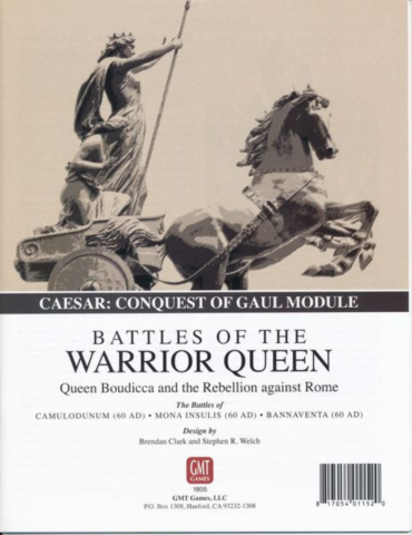Caesar: Conquest of Gaul Module Battles of the Warrior Queen_boxshot