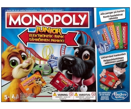 Monopoly Junior Elektronisk Bank_boxshot