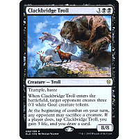 Clackbridge Troll (Foil) (Throne of Eldraine Prerelease)