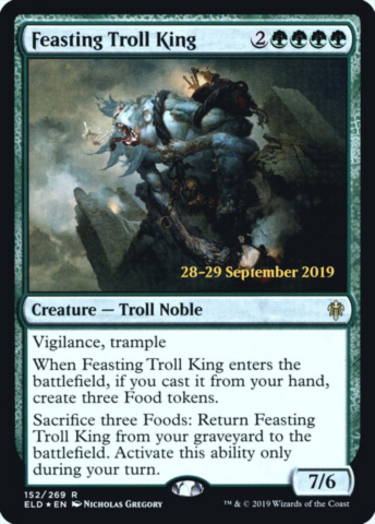 Feasting Troll King (Foil) (Throne of Eldraine Prerelease)_boxshot