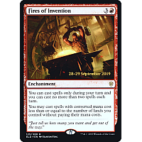 Fires of Invention (Foil) (Throne of Eldraine Prerelease)