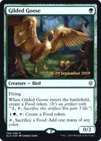 Gilded Goose (Foil) (Throne of Eldraine Prerelease)_boxshot