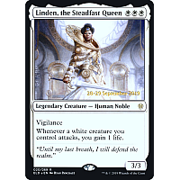 Linden, the Steadfast Queen (Foil) (Throne of Eldraine Prerelease)
