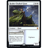 Realm-Cloaked Giant (Foil) (Throne of Eldraine Prerelease)