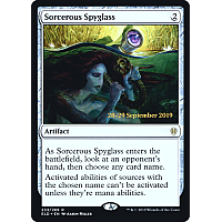 Sorcerous Spyglass (Foil) (Throne of Eldraine Prerelease)
