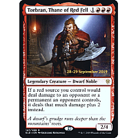 Torbran, Thane of Red Fell (Foil) (Throne of Eldraine Prerelease)