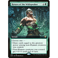 Return of the Wildspeaker (Extended art) (Foil)