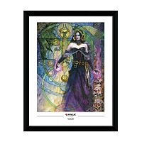 Magic the Gathering Framed Poster Liliana, Untouched by Death