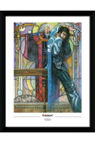 Magic the Gathering Framed Poster Jace, The Cunning Castaway_boxshot