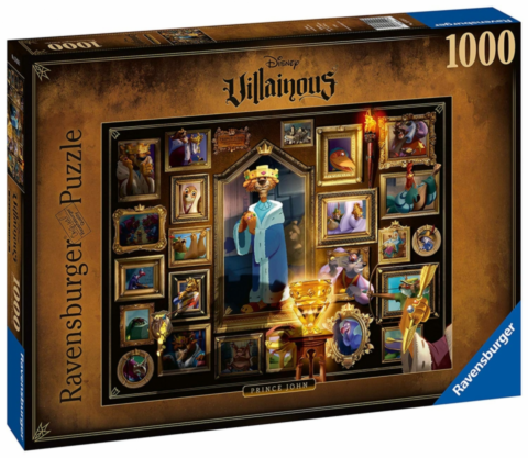1000 bitar - Disney Villainous Puzzle: Prince John_boxshot