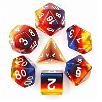 A Role Playing Dice Set: Burning Cloud
