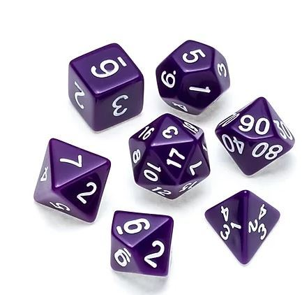 Opaque Series: Purple - Numbers: White_boxshot
