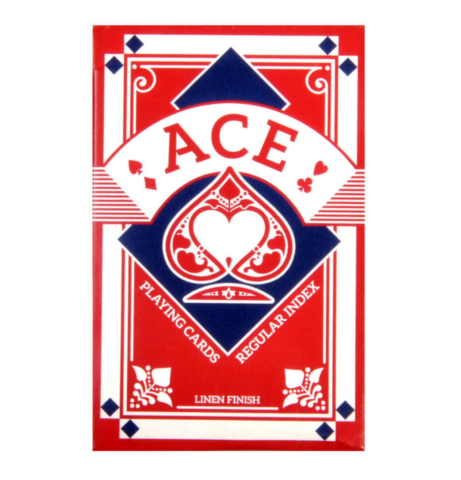 ACE Poker kortlek - Red_boxshot