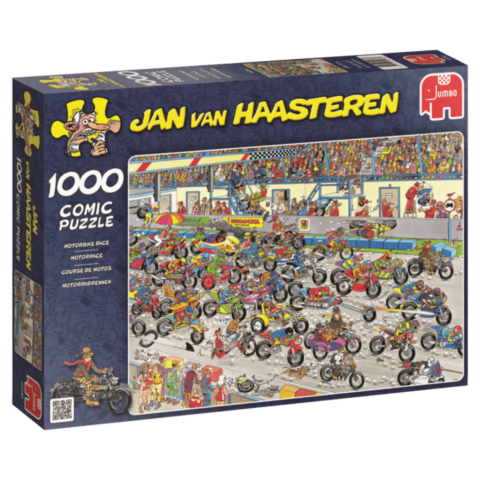 1000 Bitar - Jan Van Haasteren Motorbike Race_boxshot