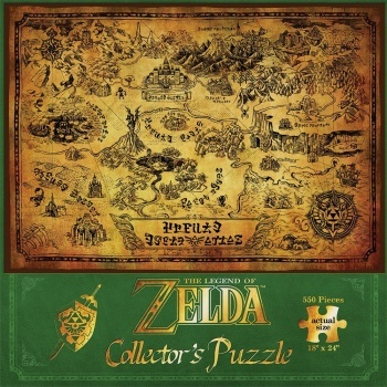 550 bitar - The Legend of Zelda Hyrule Map_boxshot