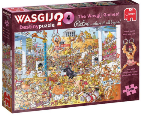 1000 Bitar - Wasgij Destiny Puzzle 4: The Wasgij Games!_boxshot