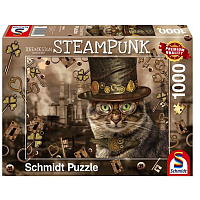 1000 bitar -  Steampunk Cat