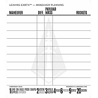 Leaving Earth: Mission Planning Tablets (5 Pack)