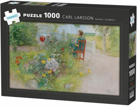 1000 bitar - Carl Larsson: Sommar i  Sundborn_boxshot