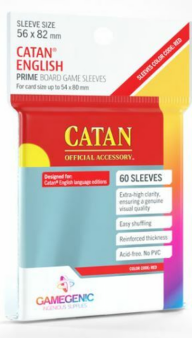 (56x82 mm) Gamegenic - PRIME Catan Sleeves _boxshot