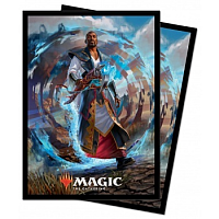 UP - Standard Deck Protectors - Magic: The Gathering M21 Teferi (100 Sleeves)