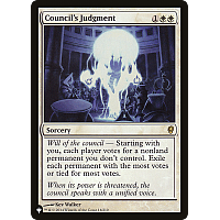 Council's Judgment