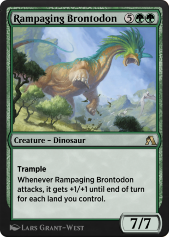 Rampaging Brontodon (Foil)_boxshot