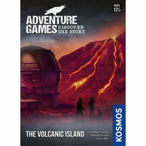 Adventure Games: The Volcanic Island (EN)  - Lånebiblioteket_boxshot